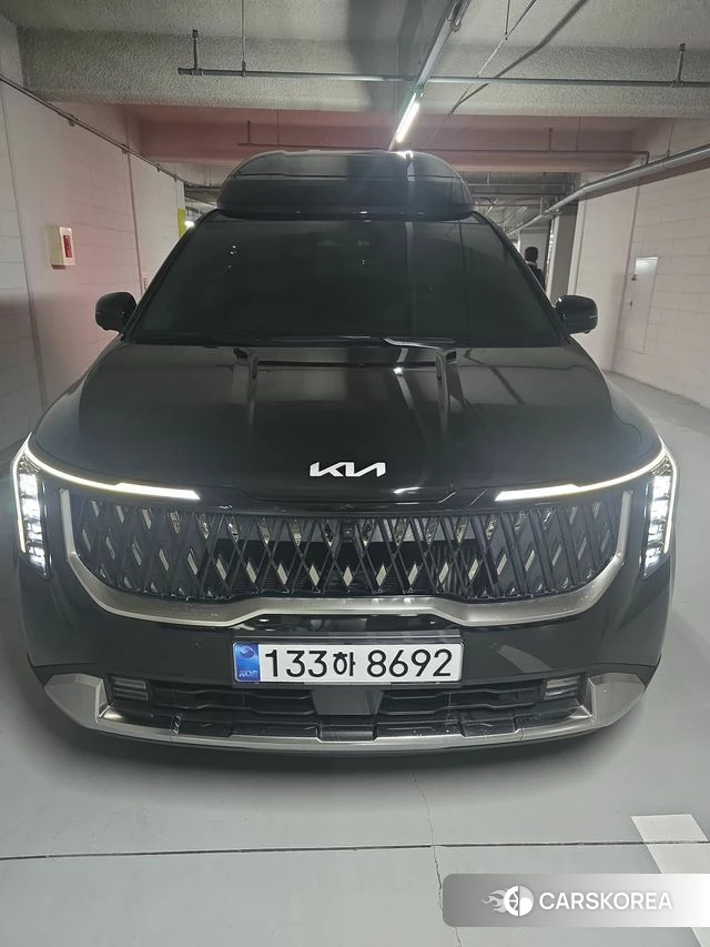 Kia The New Carnival 4th Generation 2024 Черный из Кореи, фото 2