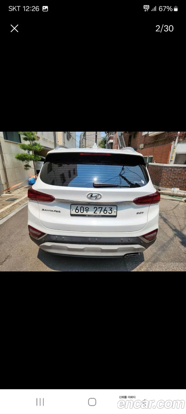 Hyundai Santa Fe TM id 2818920 из Кореи 9