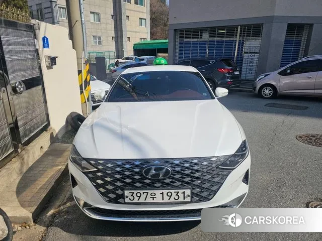 Hyundai The New Grandeur IG 2020 Белый из Кореи, фото 2