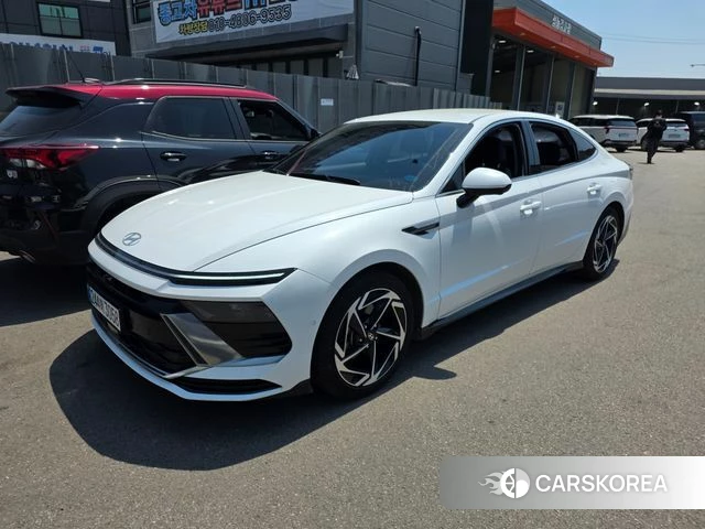 Hyundai Sonata D Edge Hybrid (DN8) 2024 Белый из Кореи, фото 4