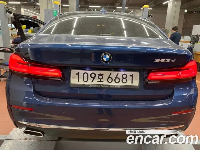 BMW 5 Series (G30) 2020 Синий из Кореи, фото 2