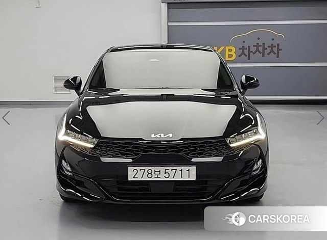 Kia K5 3rd generation 2022 Черный из Кореи, фото 2