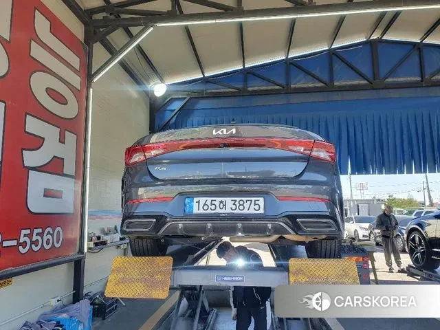 Kia K5 3rd generation 2022 Серый из Кореи, фото 2