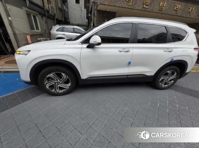 Hyundai The New Santa Fe 2020 Белый из Кореи, фото 2