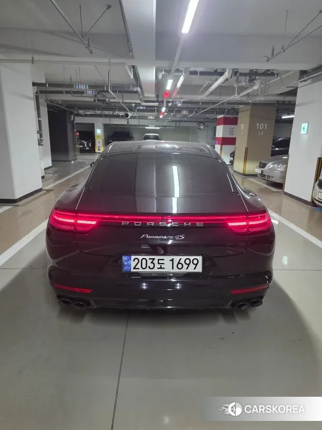 Porsche Panamera (971) 2018 Черный из Кореи, фото 4