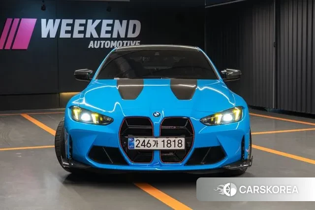 BMW M4 (G82) 2025 Синий из Кореи, фото 2