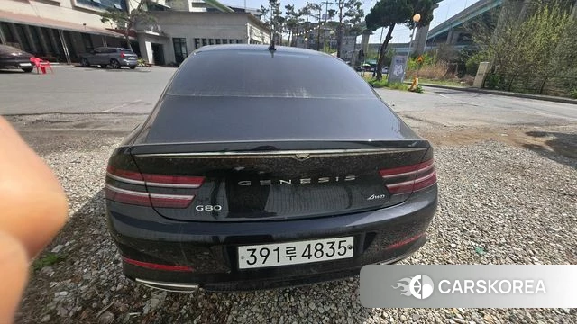 Genesis G80 (RG3) 2022 Черный из Кореи, фото 2