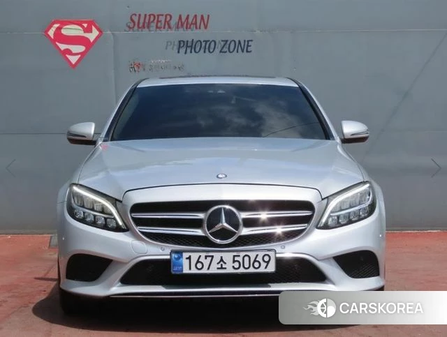 Mercedes-Benz C-Class W205 2019 Серебряный из Кореи, фото 2
