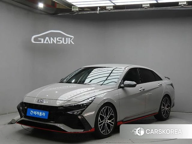 Hyundai Avante (CN7) 2021 Жемчужный цвет из Кореи, фото 3