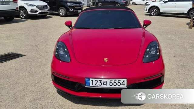 Porsche 718 Boxster 2022 Красный из Кореи, фото 2
