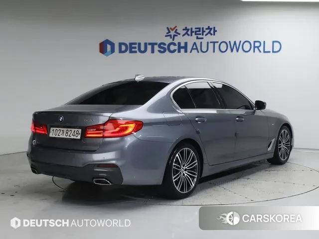BMW 5 Series (G30) 2020 Серый из Кореи, фото 2