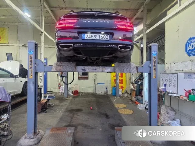 Genesis G80 (RG3) 2023 Черный из Кореи, фото 2