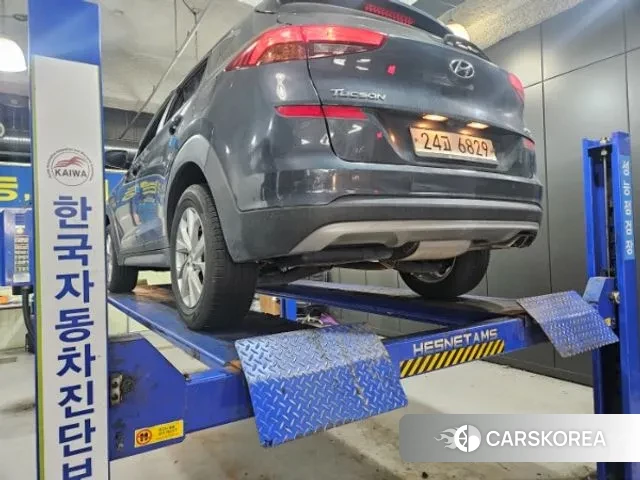 Hyundai All New Tucson 2018 Синий из Кореи, фото 2