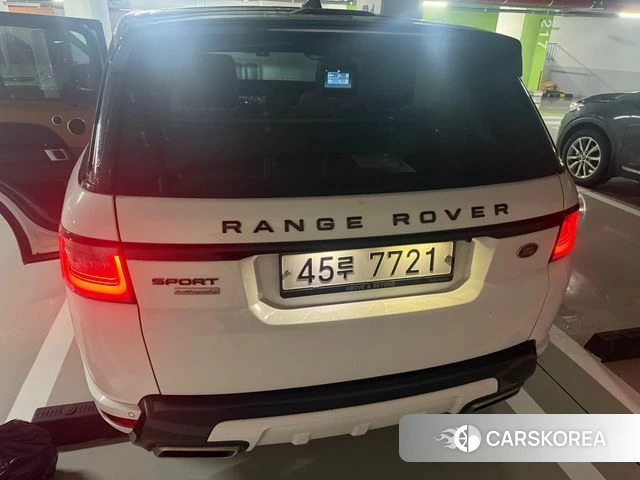 Land Rover Range Rover Sport 2nd Generation 2018 Белый из Кореи, фото 2