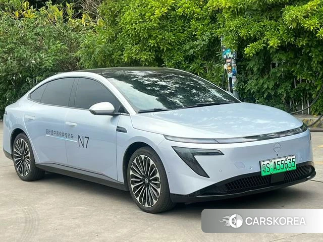 Nissan N7 2025 Синий из Китая, фото 2