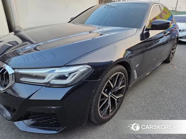 BMW 5 Series (G30) 2021 Синий из Кореи, фото 2