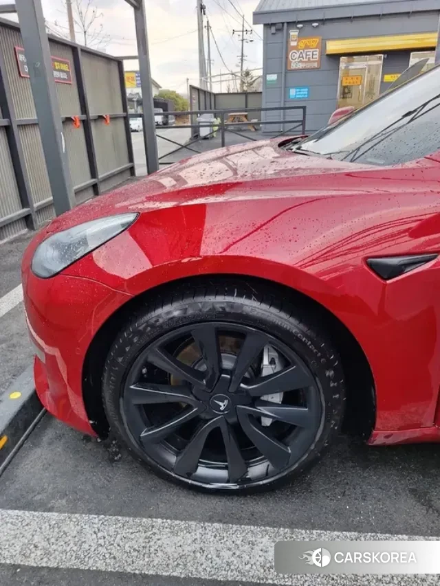 Tesla Model 3 2020 Красный из Кореи, фото 2