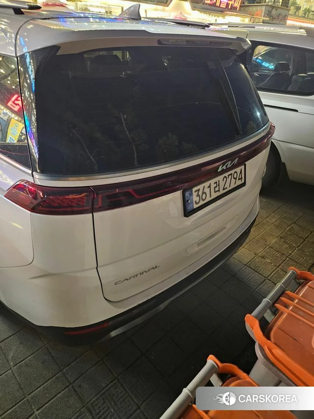 Kia Carnival 4th generation 2021 Жемчужный цвет из Кореи, фото 2