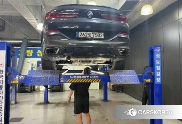 BMW X6 (G06) 2021 Черный из Кореи, фото 2
