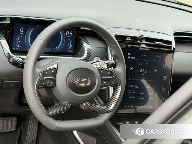 Hyundai Tucson 2022 Темно-серый из Китая, фото 2