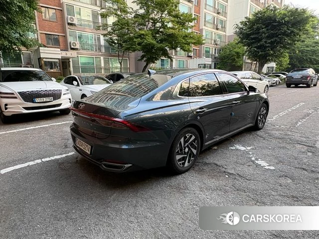 Hyundai The New Grandeur IG Hybrid 2021 Серый из Кореи, фото 2