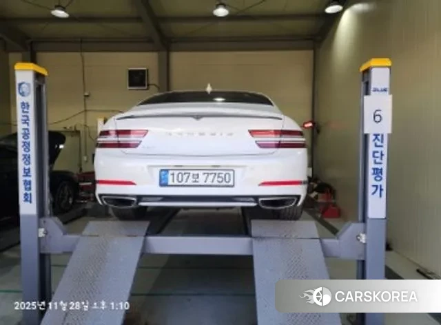 Genesis G80 (RG3) 2021 Белый из Кореи, фото 2