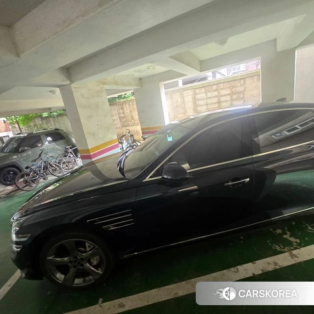 Genesis G80 (RG3) 2021 Синий из Кореи, фото 2