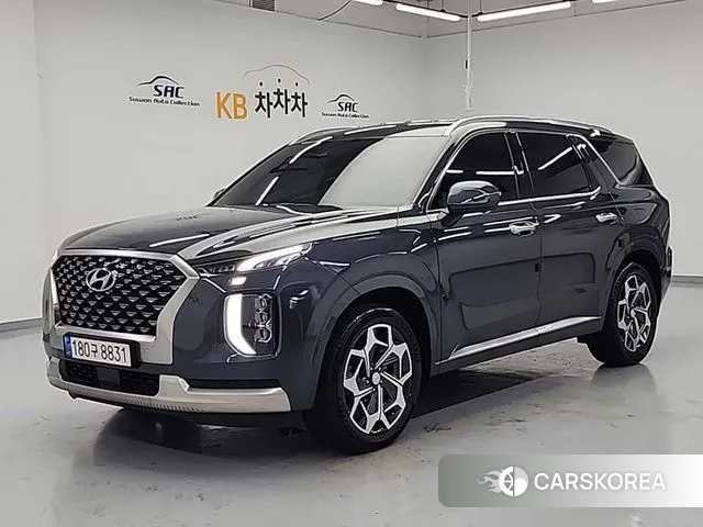 Hyundai Palisade 2022 Серый из Кореи, фото 2