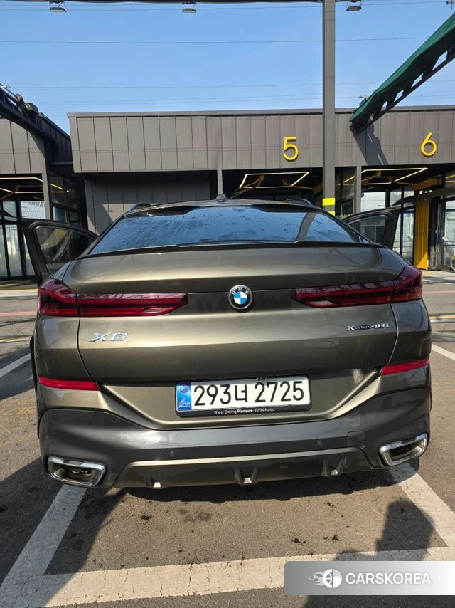 BMW X6 (G06) 2025 Песочный из Кореи, фото 2
