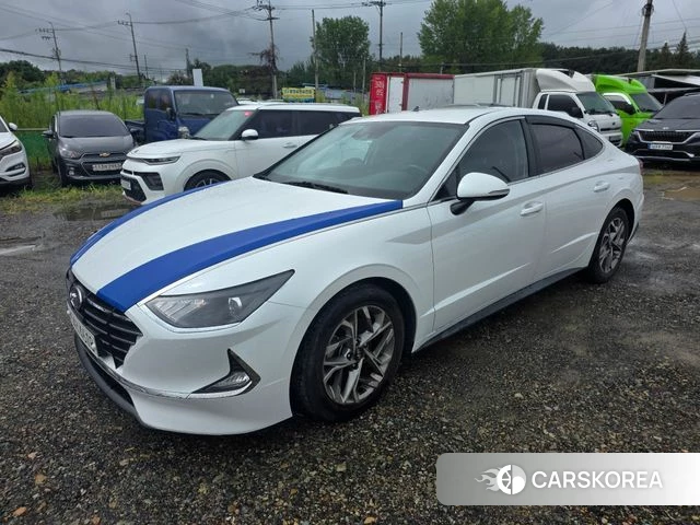 Hyundai Sonata (DN8) 2020 Белый из Кореи, фото 2