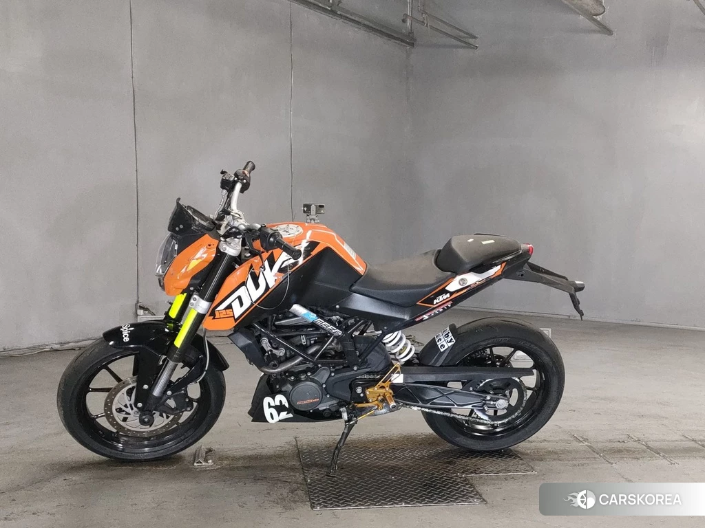 Проданный KTM 125 DUKE 2012 из Японии