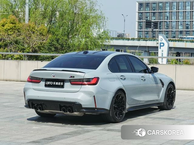 BMW M3 2024 Серебристо-серый из Китая, фото 2