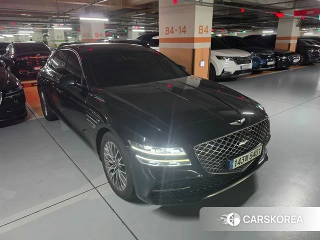 Genesis G80 (RG3) 2023 Черный из Кореи, фото 2