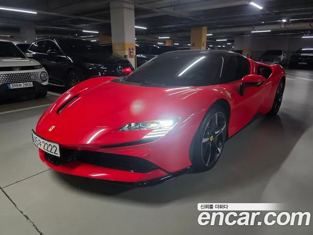Ferrari SF90 Spider 2022 Золотой из Кореи, фото 2
