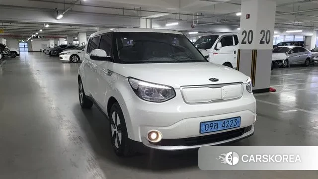 Kia Soul EV 2018 Белый из Кореи, фото 6
