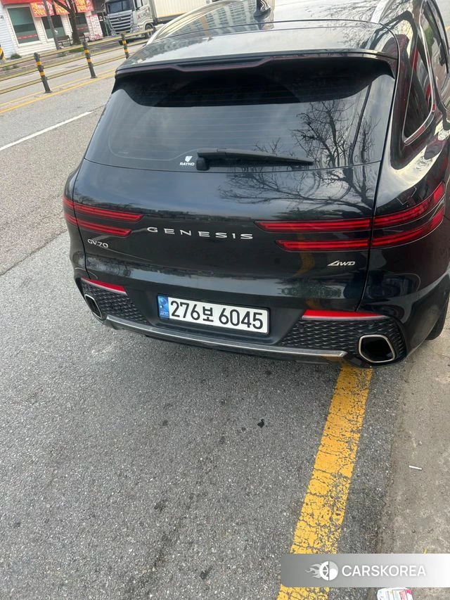 Genesis GV70 2023 Черный из Кореи, фото 2