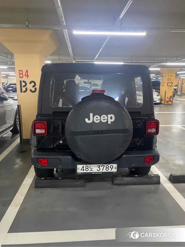 Jeep Wrangler (JL) 2019 Черный из Кореи, фото 2