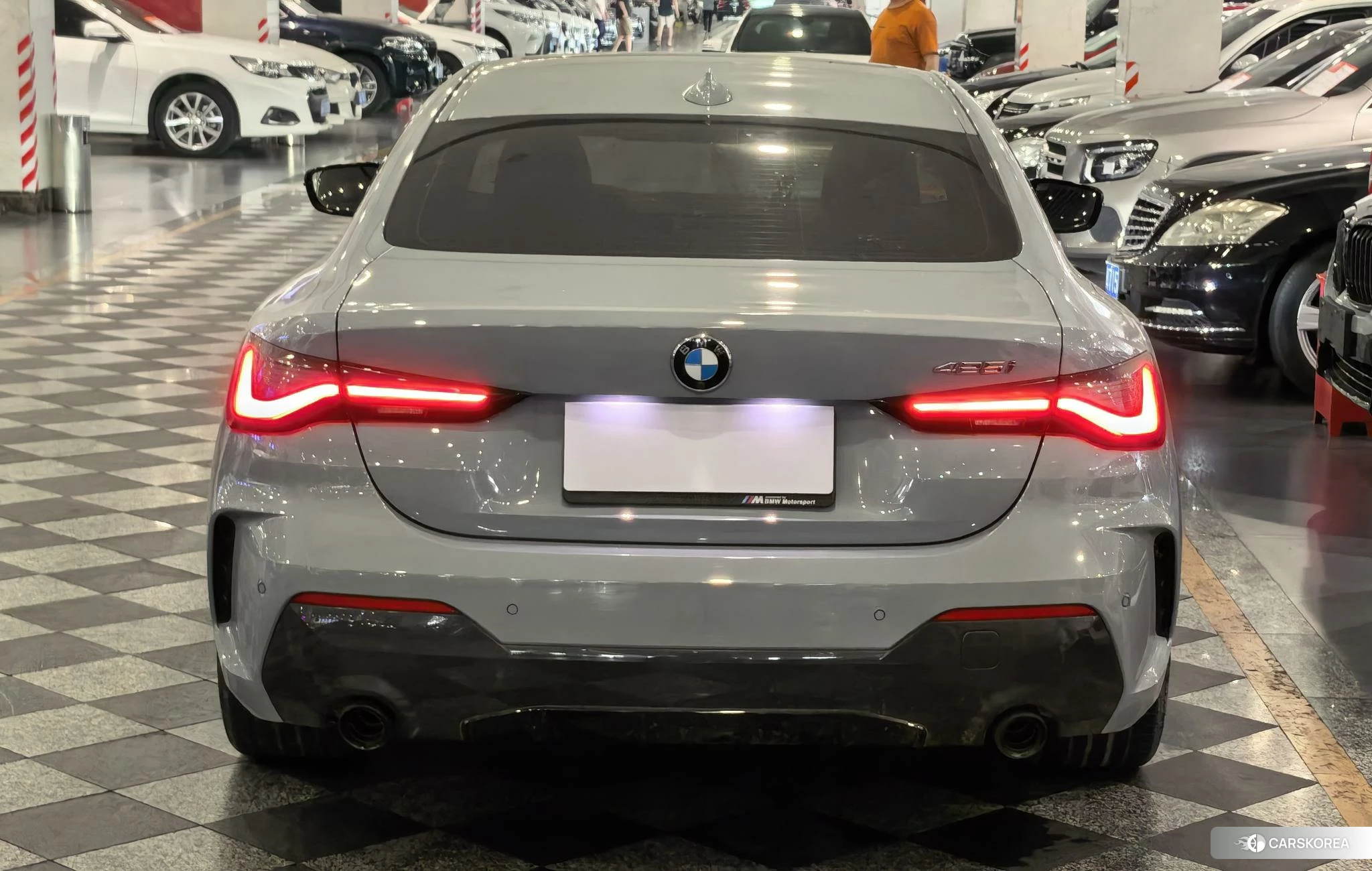 BMW 4 series 2021 Серебристо-серый из Китая, фото 4