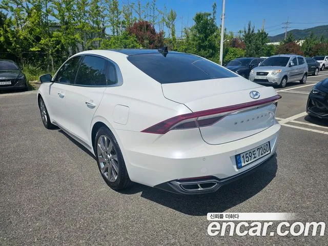Hyundai The New Grandeur IG Hybrid 2020 Белый из Кореи, фото 5