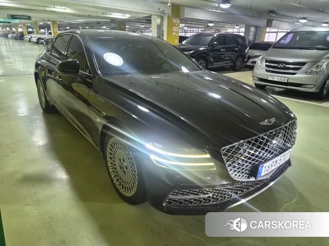 Genesis G80 (RG3) 2022 Черный из Кореи, фото 6