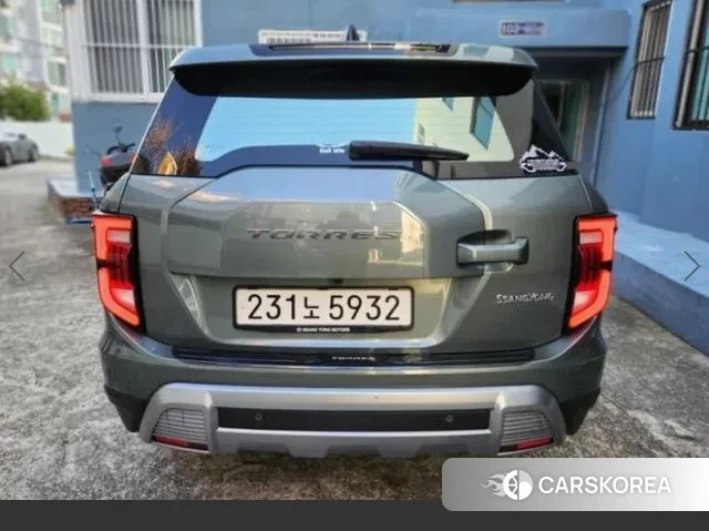 Ssangyong Torres 2023 Синий нефрит из Кореи, фото 6