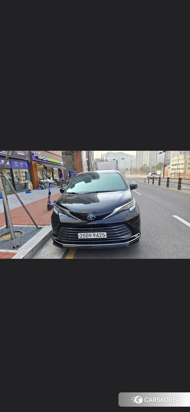 Toyota Sienna 4th Generation 2021 Черный из Кореи, фото 2