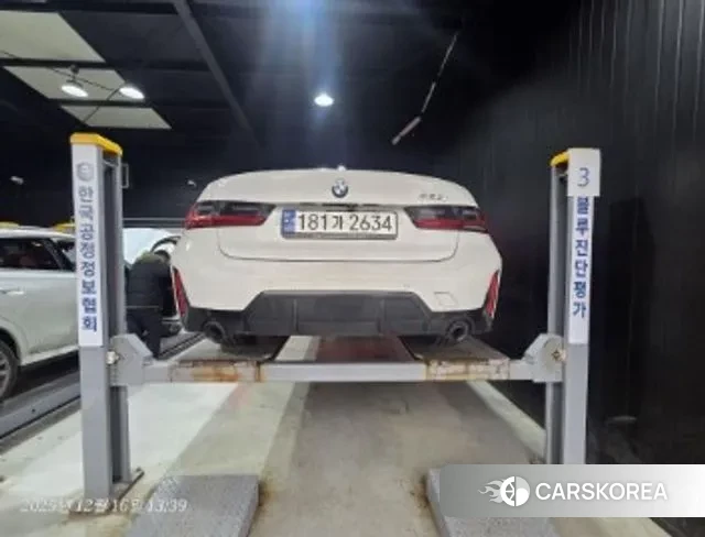 BMW 3 Series (G20) 2022 Белый из Кореи, фото 2