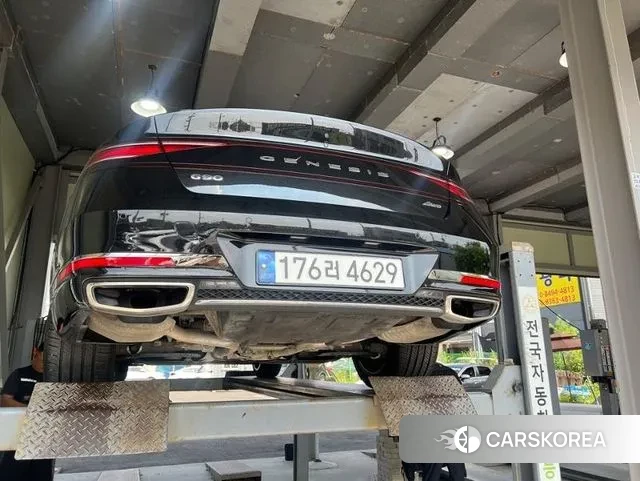 Genesis G90 (RS4) 2022 Черный из Кореи, фото 2