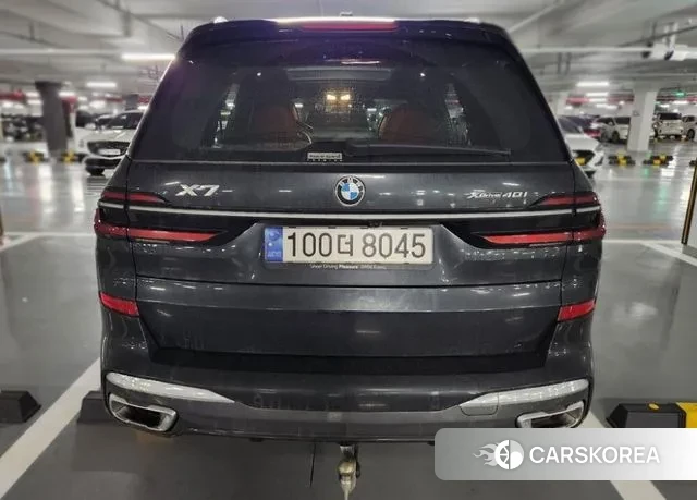 BMW X7 (G07) 2024 Черный из Кореи, фото 3