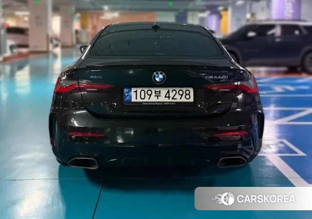 BMW 4 Series (G22) 2022 Черный из Кореи, фото 2