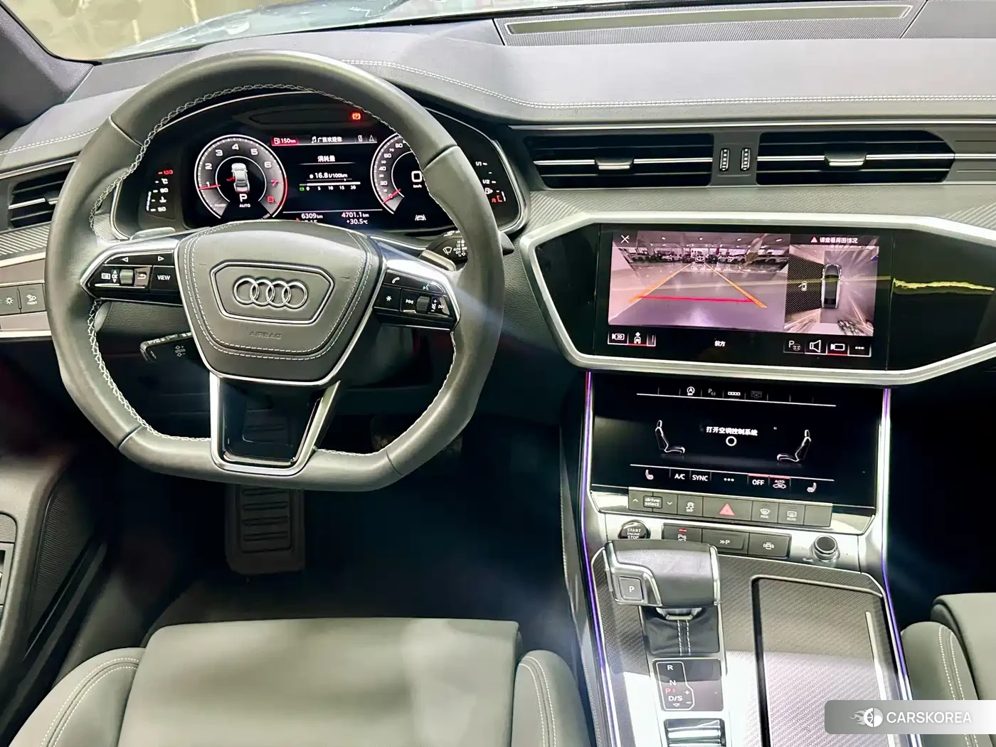 Audi A7L 2024 Silver/gray из Китая, фото 3