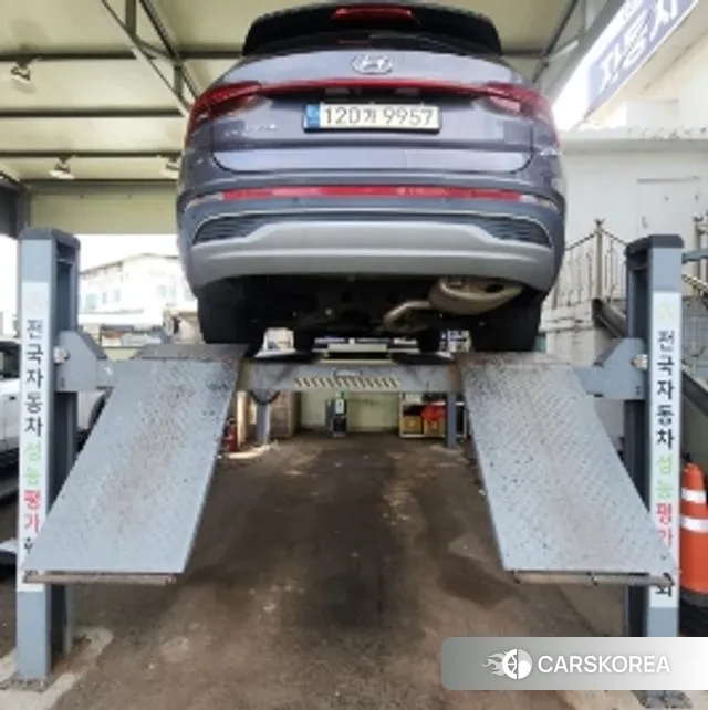 Hyundai The New Santa Fe 2021 Серый из Кореи, фото 2