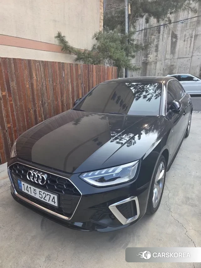 Audi A4 (B9) 2021 Черный из Кореи, фото 4