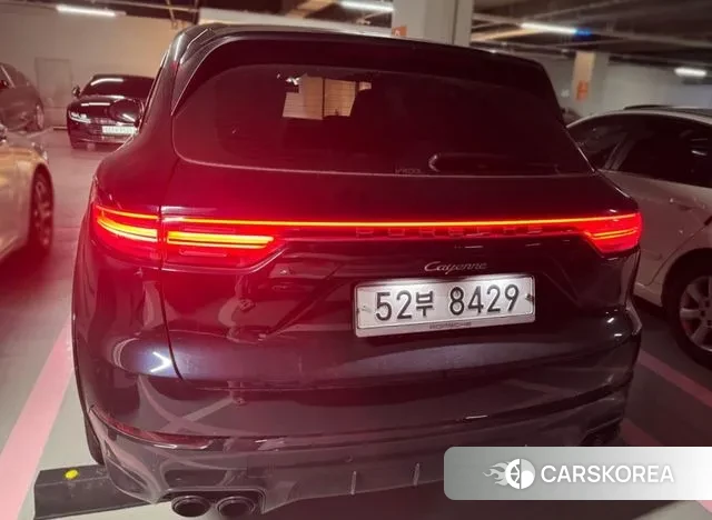 Porsche Cayenne (PO536) 2019 Синий из Кореи, фото 2